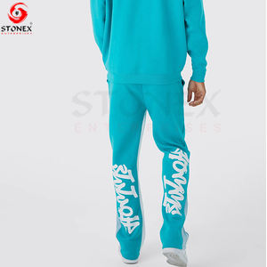 Dernier survêtement pour hommes Survêtement d'hiver chaud à capuche pour hommes Ensemble de pantalons de survêtement solides et décontractés Costume de jogging Vêtements d'entraînement de gymnastique - Product Image 5