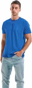 Camiseta Casual de Verano para Hombre, Moderna, Ligera, de Punto, Secado Rápido, Flexible, con Caída Suave, Textura Fluida, Transpirable, Cómoda para el Movimiento Diario, Suave - Product Image 3