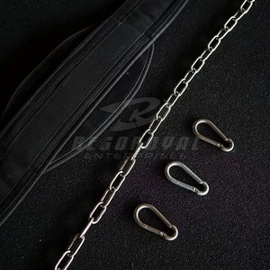 เข็มขัดจุ่มนีโอพรีนพร้อมสายพานโลหะสำหรับออกกำลังกายในยิมฟิตเนสนีโอพรีน - Product Image 4