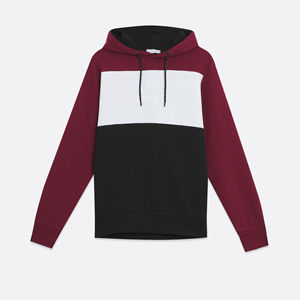 Sweat à capuche surdimensionné pour homme en gros personnalisé, sans poche, bord brut, 100% coton, ourlet brut, écologique, respirant - Product Image 6