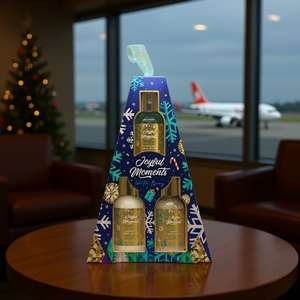 Ensemble de soins de la peau pour les voyages Joyful Moments, essentiels de bain triangulaires - Product Image 3