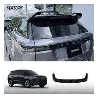 Auto-Upgrade Zubehör Glänzend Schwarzer ABS Heckspoiler Dachspoiler für Jaecoo J5 Exterieur-Karosserie-Kit