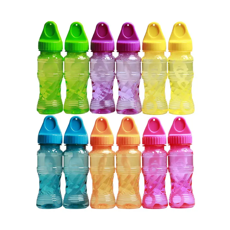 Merryart Großhandel Blase-Spielzeug Blase-Flaschen mit Stick-Ausstattung für Kinder 4 Unzen Blase-Lösung