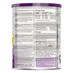 Vente en gros de lait infantile A2 Platinum Premium pour bébés de 0 à 12 mois, lait entier stérilisé en poudre, prébiotique GOS, oméga-3 - Product Image 3