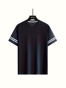 ชุดเสื้อผ้าฝ้ายขนาดใหญ่สำหรับผู้ชายเสื้อยืดลำลองแนวสตรีทพิมพ์ลายแบบกำหนดเองสำหรับฤดูร้อน - Product Image 3