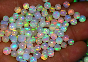 ลูกปัดโอปอลเม็ดอัญมณีหลวม - Product Image 3