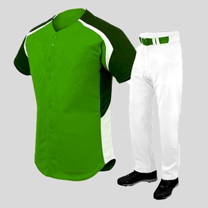 Uniformes de baseball personnalisés en polyester/coton à séchage rapide et respirant avec logo sublimé – Vente chaude en gros à prix abordable - Product Image 5