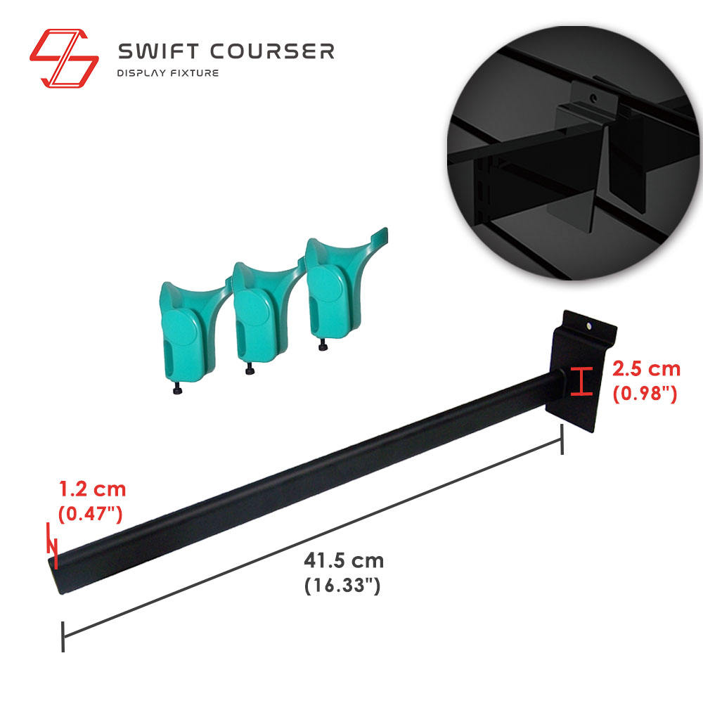 Black Bracket & Green Holder