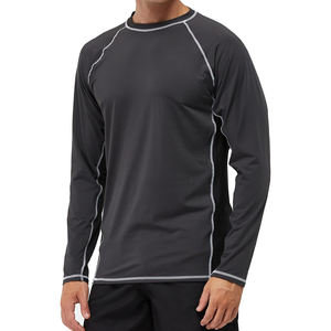 SAMAVIA Best Selling Custom <b>Long</b> <b>Sleeve</b> MMA Rash Guard <b>Shirt</b> Quick Dry Sportswear with Low MOQ <b>men</b> plain <b>t</b> <b>shirt</b> low price - Product Image 4
