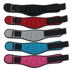 Ceintures de musculation unisexes en néoprène respirant, ceintures de musculation pour la salle de sport, boucle avec logo personnalisé, protection professionnelle, fitness - Product Image 1