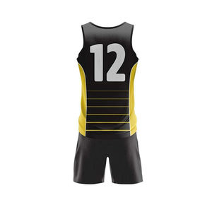 Conjunto de uniforme de campo de pista de secado rápido de calidad Premium nuevo diseño transpirable de talla grande para deportes de verano fabricante Pakistán caliente - Product Image 4