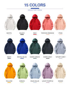 Sudaderas con Capucha de Algodón de Alta Calidad al por Mayor para Hombre, Sudaderas Lisas Baratas 100% Algodón Unisex, Impresión de Sudaderas Personalizadas - Product Image 5