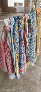 Ropa de playa Pareos de algodón con estampado floral para mujer Pareos de playa Pareos con estampado tradicional Bufandas largas, pareo y pareo - Product Image 2