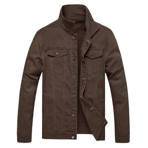 Chaquetas Vaqueras para Hombre de Último Diseño, Estilo Único, Mangas Largas, Transpirables, con Cuello Camisero, Chaqueta Vaquera para Hombre - Product Image 1