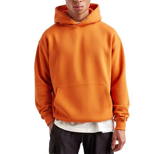 Sweat à capuche en coton uni, doux, confortable, décontracté, streetwear pour hommes et femmes - Product Image 2