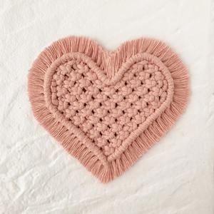 Sous-verres et tapis de table ronds en macramé modernes, absorbants, pour le café, la cuisine, la salle à manger - Product Image 5