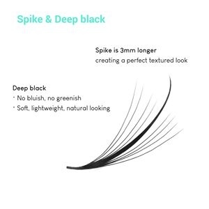 ขนตาขนมิงค์หนาแบบเปียกชุดขนตาปลอมสำหรับต่อขนตาชี้0.03 0.07 0.05ขายส่งโลโก้ตามสั่ง - Product Image 5