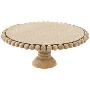 Soporte redondo de madera para Tartas de diseño lujoso para uso en restaurantes domésticos Soporte de madera para tartas de alta calidad a un precio asequible - Product Image 2