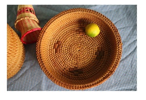 Plateau en rotin du Vietnam plateau de service en rotin plateau en rotin pour la décoration à bas prix MEILLEUR VENDEUR - Product Image 5