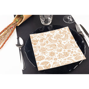 ผ้าเช็ดปากพิมพ์ลายยาการ์ตา ขนาด 40x40 ซม. ยี่ห้อ Bambulux Eco จำนวน 480 ชิ้น สำหรับธุรกิจ B2B - Product Image 1