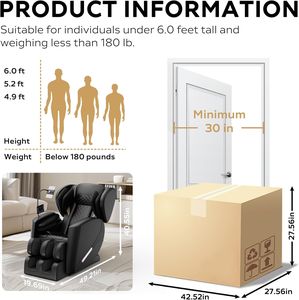 Sillón de Masaje Eléctrico Inteligente para el Hogar, Multifuncional, con Gravedad Cero, para Aliviar el Dolor y Liberar el Estrés - Product Image 2