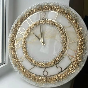 Marco de Fotos Rectangular Moderno Hecho a Mano de Hueso de Búfalo, Marcadores Minimalistas con Puntos, Brillo Sutil, Elegante, HF Industries Living - Product Image 1