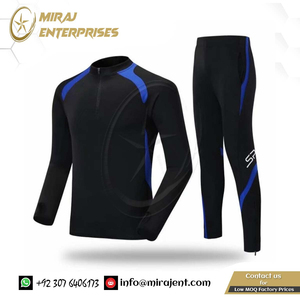 ชุดกีฬาฟุตบอลชุดออกกำลังกายแขนยาวสำหรับผู้ชายและเด็กชุดเล่นฟุตบอลชุดวิ่งกลางแจ้งสำหรับฤดูใบไม้ร่วงฤดูหนาว - Product Image 6