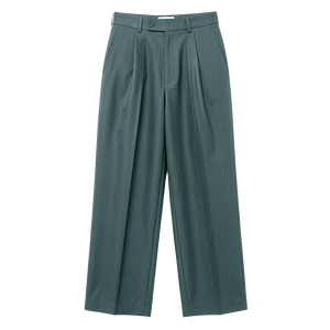 Pantalones de Hombre Estilo Coreano, Ecológicos, de Poliéster/Algodón, Formales, de Pierna Ancha, Plisados, Ligeros, Transpirables, de Corte Holgado, para Primavera/Verano - Product Image 2