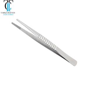 Pinces à dissection à extrémité bloquée en acier inoxydable, instrument chirurgical, réutilisable, autoclavable, outil de dissection de laboratoire médical - Product Image 5