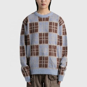 Suéteres de Punto Casuales para Hombre al por Mayor, Cómodos, de Lana/Cachemira, con Bloques de Color, Suéter de Invierno, Sudaderas con Capucha Baratas - Product Image 1