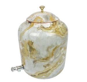 Dispensador de agua de cobre puro multicolor más vendido Home Hotel & Restaurant Beneficios de cobre para la salud Diseño moderno Fiesta Drinkware - Product Image 6