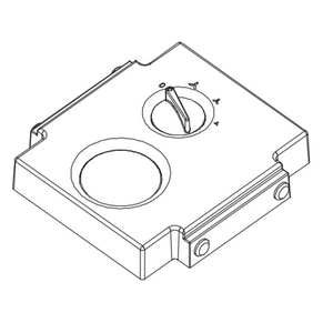 Interrupteur de vitesse intégré plat Galletti CB-FYCB pour pièces de ventilateur - Product Image 1
