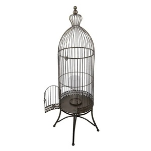 Design antique Look classique oiseaux Cage pour animaux de compagnie saison des fêtes article de cadeau de haute qualité prix direct usine décor à la maison - Product Image 6