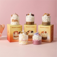 LANJO 2026 Coffret Cadeau de 12 Bougies Dessert Artisanales en Verre et Cire Mélangée pour Anniversaire, Saint-Valentin, Vente en Gros