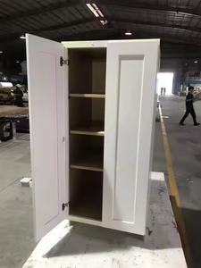 SANYANG, gabinetes de cocina modernos de madera maciza estándar de EE. UU. con puertas de MDF, gabinete de cocina completo de almacenamiento multifuncional - Product Image 6