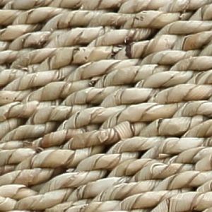 Venta al por mayor taburete de algas marinas naturales rústicas con patas de madera muebles para el hogar hechos a mano y decoración de la fábrica de Vietnam - Product Image 5