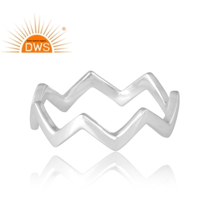 New Pattern Design 925 Sterling <b>Silver</b> Band <b>Ring</b> Custom Design Jewelry For Women Gift For Her - Product Image 3