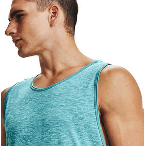 Débardeur en maille pour homme de qualité supérieure, léger, respirant, en élasthanne/coton, style tendance de la rue, vente chaude - Product Image 3