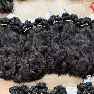 Venta 2025 Cabello Natural al por Mayor de Vietnam, Extensiones de Cabello Humano con Onda Natural, Cabello Sin Procesar con Cutícula Intacta, Trama Doble - Product Image 5