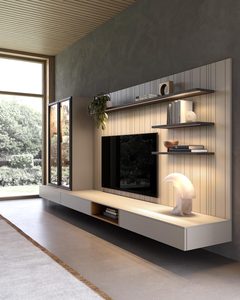 Modern Luxury Living Room Furniture Set Fluted <b>Wall</b> Panel <b>TV</b> Stand Cabinet Glass Showcase Modular <b>Wall</b> <b>Unit</b> <b>TV</b> Cabinet - Product Image 2