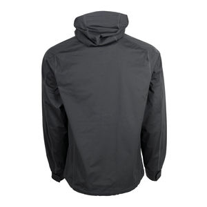 Cortavientos con capucha de nailon respetuoso con el medio ambiente personalizado impermeable deportes Golf chaquetas al aire libre con capucha desmontable cremallera para uso al aire libre - Product Image 2