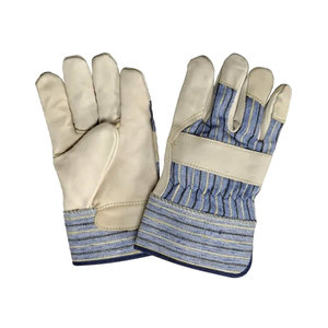 ถุงมือทำงานหนังพรีเมี่ยมกันความร้อนถุงมือทำงานซิลิโคนกันไฟฟ้าสถิตกันการสั่นสะเทือนปราศจากผง - Product Image 2