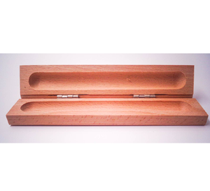 Wood <b>Pen</b> Stand With Two Slots Handcrafted Wood <b>Pen</b> Case Box Top Quality Wooden <b>Pen</b> Box Best Designer - Product Image 6