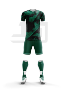 Conjunto de Uniforme de Entrenamiento de Fútbol, Camiseta y Pantalones Cortos, 100% Poliéster, Tejido Transpirable de Secado Rápido, Nombre del Equipo Personalizado, Pantalones Cortos con Cordón Ajustable, Unisex - Product Image 3