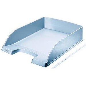 Bandeja para Cartas DIN A4 de Poliestireno Leitz Standard Plus, Color Plateado - Product Image 1