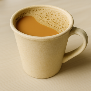 100 ml <b>Tea</b> Cup Sugarcane Trusted by Eco Homes Trending Sustainable Drinkware for Green Living Enthusiasts - Product Image 2