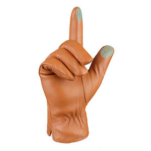 Custom Logo Leather Fashion Gloves High <b>Stitching</b> Breathable <b>Product</b> Ultra Soft Touch Leather Fashion Gloves For Men's OEM - Product Image 4