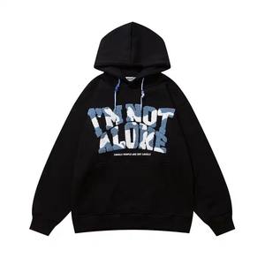 Wholesale High Quality <b>Towel</b> Embroidery French Terry <b>Hoodie</b> Chenille Patch Puff Print <b>Hoodie</b> Pullover Regular Fit Sweatshirt - Product Image 3