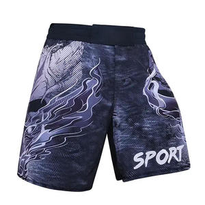 LOW MOQ Pantalones cortos de MMA deportivos sublimados personalizados para hombres transpirables Venta barata Ropa deportiva para boxeo y artes marciales SPORTAR INT - Product Image 1