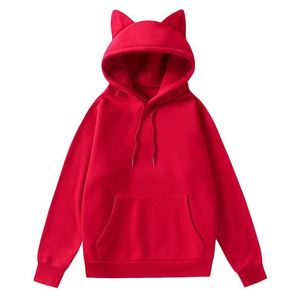 OEM Sweat à capuche personnalisé pour femmes Fournisseur de gros Pull décontracté en tissu de coton - Product Image 5